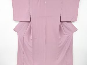 リサイクル　一ツ紋色無地着物